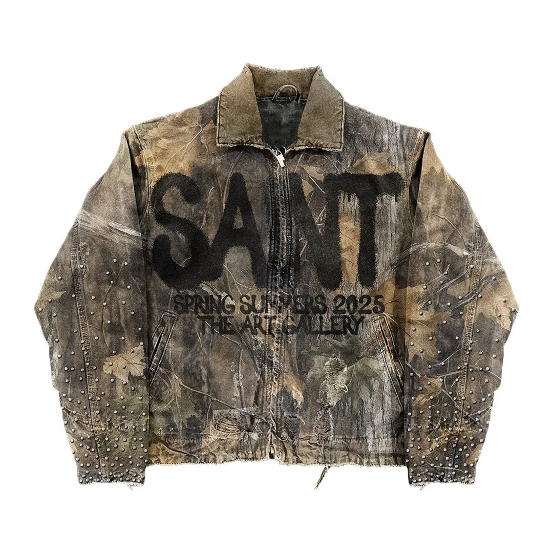 Amerikanische Retro-Lederjacke Y2Kcoats Herren Damen Hip Hop Retro Stickerei Übergroße Jacke Lässige Reißverschluss Motorradkleidung