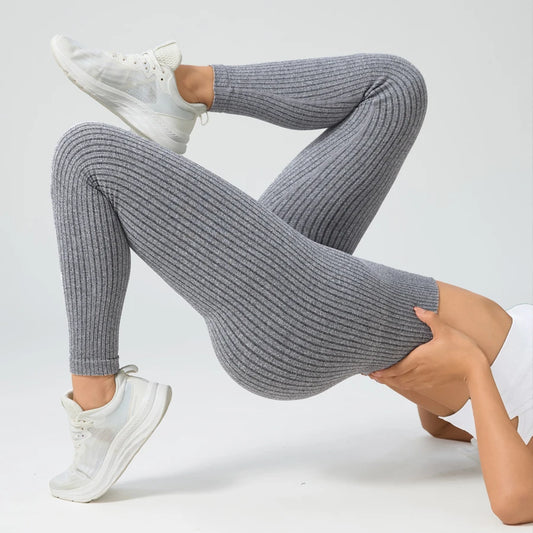 Damen sport leggings Nahtlose yoga Hose mit Bauchkontrolle Sportbekleidung für Fitness & Gym