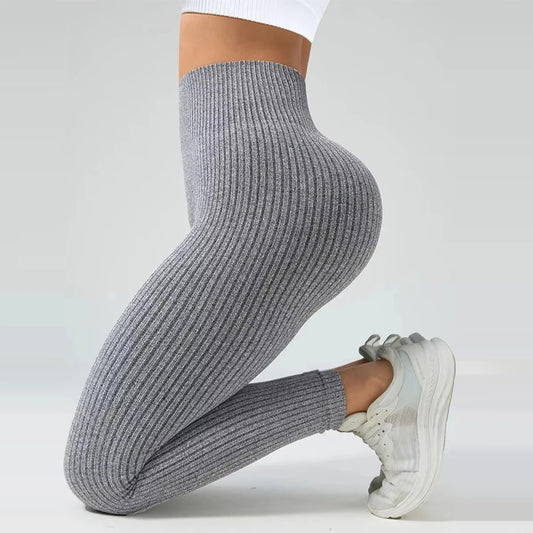 Damen sport leggings Nahtlose yoga Hose mit Bauchkontrolle Sportbekleidung für Fitness & Gym