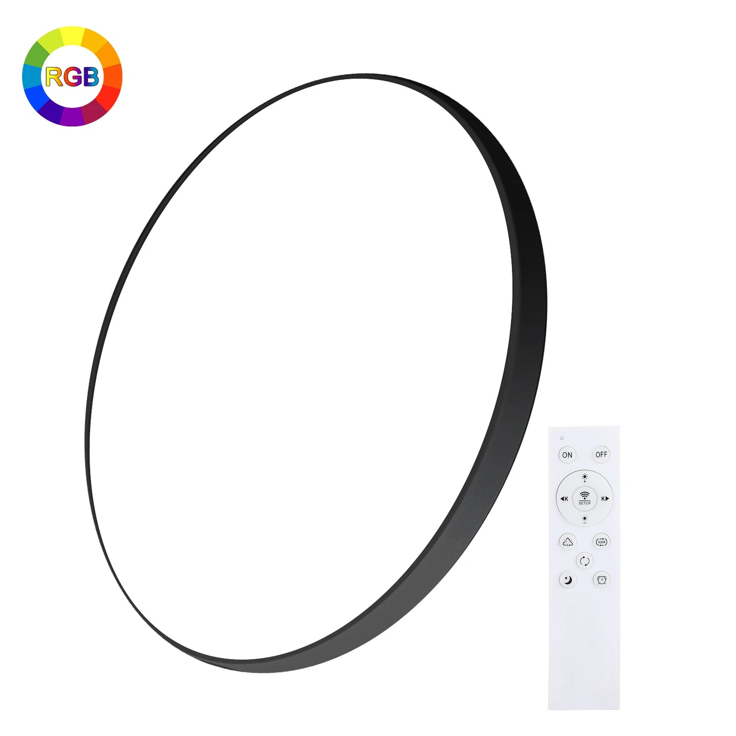 smart RGB LED Deckenlampe mit Fernbedienung App gesteuert