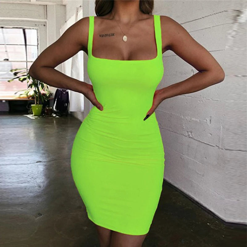 Sommer Sexy Bodycon Trägerlosen Spaghetti Strap Backless Kleider Beiläufige Elegante Party Mini Kleid Frauen Kleidung y2k Vestidos